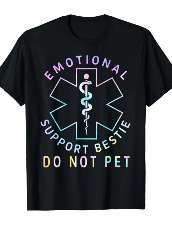 Duygusal Destek Sağlayan En İyi Arkadaş Eşleşen Tişört Erkekler Kadınlar İçin %100 Pamuk Tişö