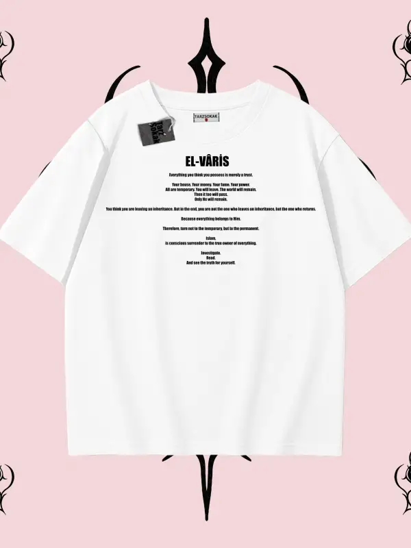 EL VÂRİS Özel Tasarım Tişört satın almadan açıklama ve görsel açıklamayı OKUYUN!