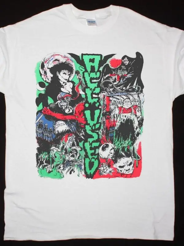 ENUFF ZNUFF ENUFF ZNUFF89 NEW BLACK T-SHIRT ÖN VE ARAKA BASKILI