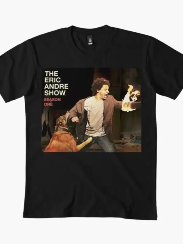 Eric Andre Show Erkek Kadın Tişörtü %100 Pamuklu Tişörtler Kısa Kollu Üstler 1226-3