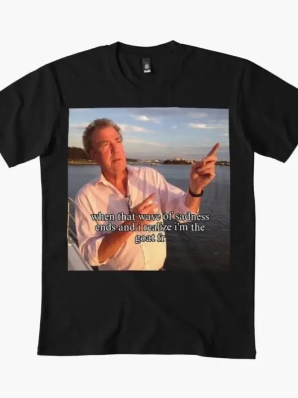 Erkekler Kadınlar için Top Gear Meme Tişörtü %100 Pamuklu Tişörtler Kısa Kollu Üstler 1231-3