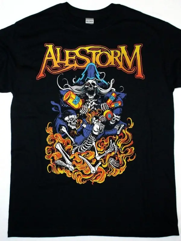 GARY MOORE WILD FRONTIER87 NEW BLACK T-SHIRT ÖN VE ARAKA BASKILI