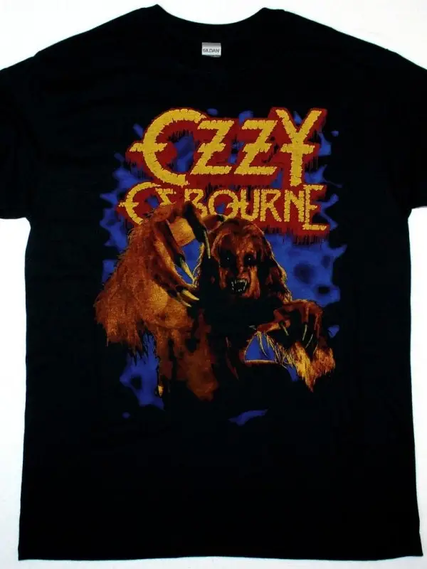 GHOST ELIZABETH NEW BLACK T-SHIRT ÖN VE ARAKA BASKILI