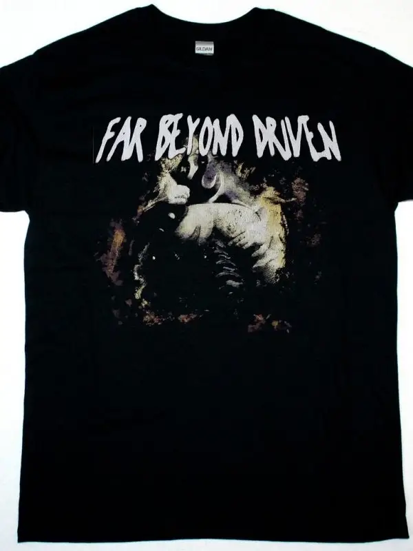 GHOST HE IS NEW BLACK T-SHIRT ÖN VE ARAKA BASKILI