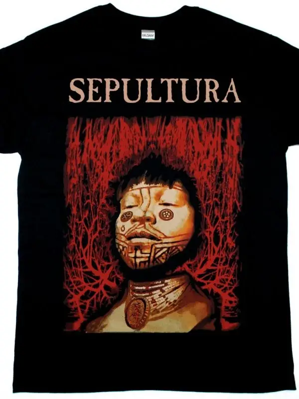 GOJIRA FORTITUDE HEART NEW BLACK T SHIRT ÖN VE ARAKA BASKILI