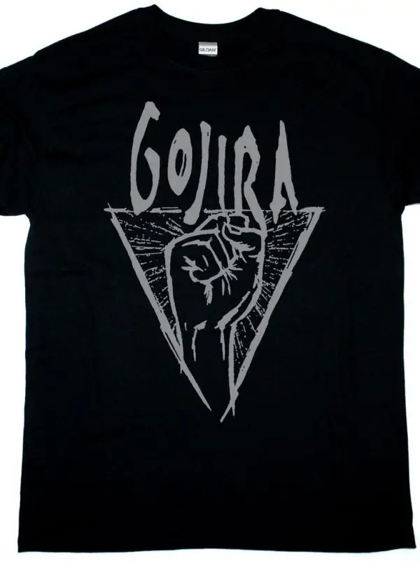 GOJIRA LIGHTNING STRIKE NEW BLACK T SHIRT ÖN BASKILI