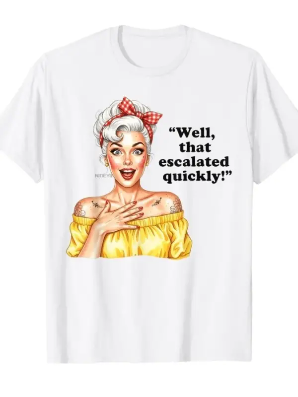 Hadi bu hızla gelişti Retro Pinup Mizah Erkekler Kadınlar için % 100% Pamuklu Tişörtler Kısa