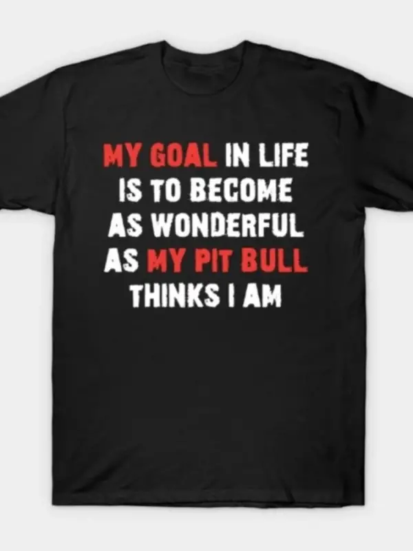 Hayatımın Amaziğım, Erkekler ve Kadınlar İçin En Güzel Tişört Olmaktır %100 Pamuklu Tişörtler