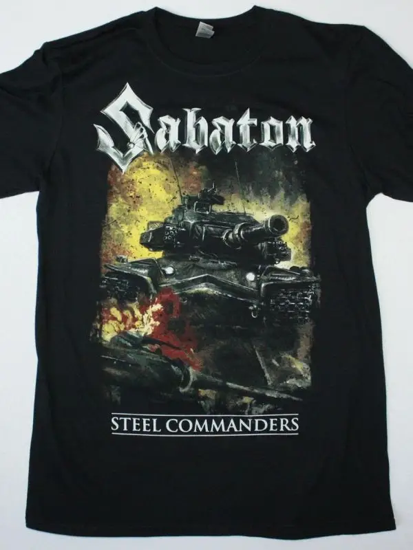 HELLOWEEN 40 YEARS ANNIVERSARY TOUR NEW BLACK T-SHIRT ÖN VE ARAKA BASKILI