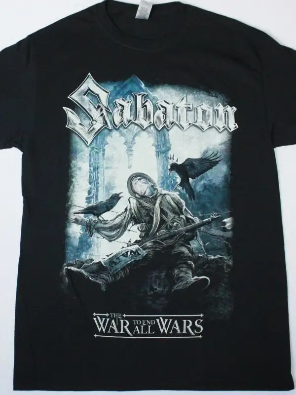 HELLOWEEN HELLOWEEN NEW BLACK T-SHIRT ÖN VE ARAKA BASKILI