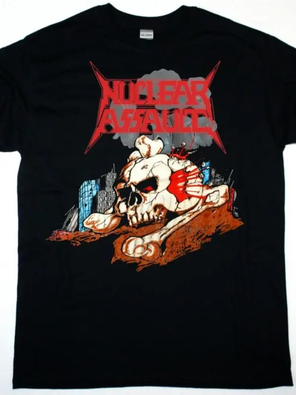 HIRAX BARRAGE OF NOISE NEW BLACK T-SHIRT ÖN VE ARAKA BASKILI