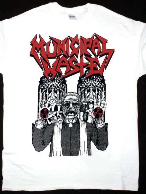 INTEGRITY SKULL NEW BLACK T SHIRT ÖN VE ARAKA BASKILI