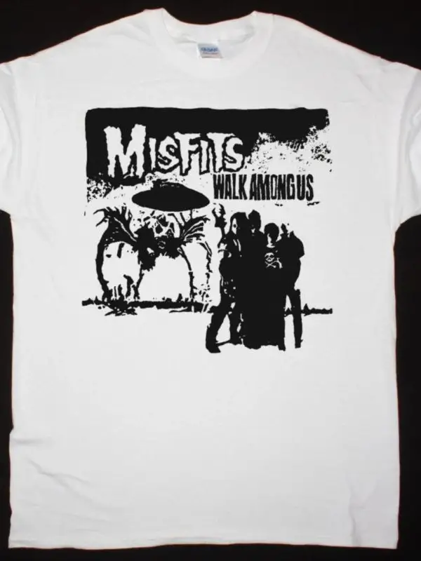 INXS DISAPPEAR NEW WHITE T-SHIRT ÖN BASKILI