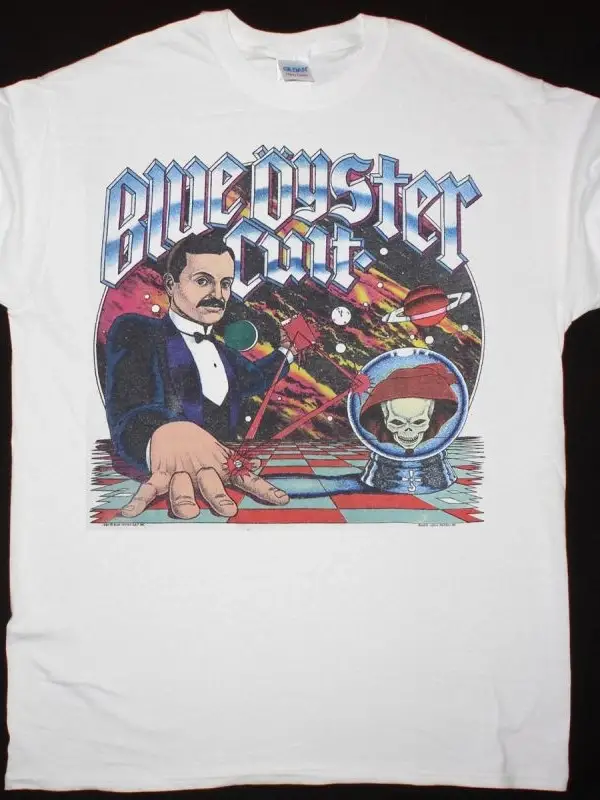 IRON MAIDEN THE FINAL FRONTIER TOUR 2011 NEW WHITE T-SHIRT ÖN VE ARAKA BASKILI