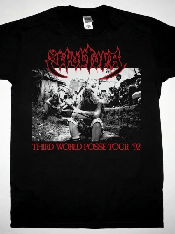 IRON MAIDEN WORLD SLAVERY TOUR 1985 NEW WHITE T-SHIRT ÖN VE ARAKA BASKILI