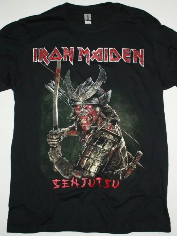 IRON REAGAN RONNIE NEW BLACK T-SHIRT ÖN VE ARAKA BASKILI