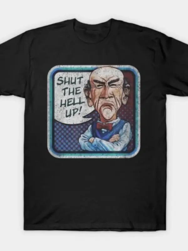 Jeff Dunhamlar, Ateşli sözler dersiz! Erkekler Kadınlar İçin Meme Tişört %100 Pamuklu Tişört