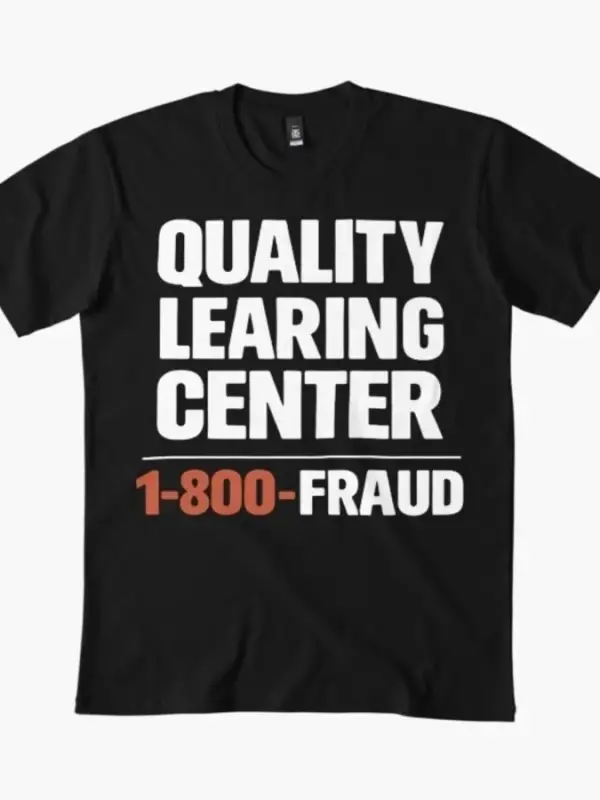 Kaliteli Öğrenme Merkezi Okul Alıntı T-shirt Erkekler Kadınlar Için % 100% Pamuk T Shirt Kısa