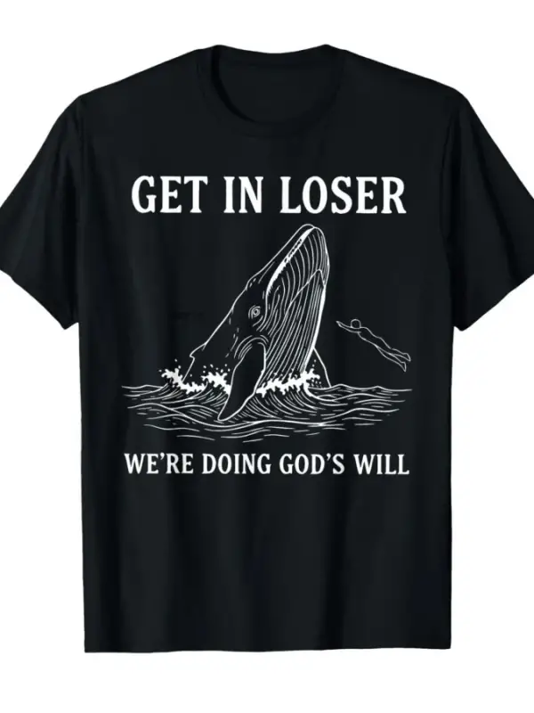 Kaybeden Olsun Biz Tanrının İsteğini Yapıyoruz Komik Hristiyan İncil Tişörtü Erkekler ve Kad