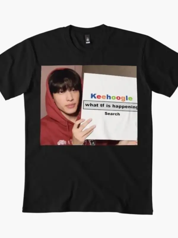 Keeho ne oluyor meme tişört erkekler kadınlar için %100 pamuklu tişörtler 3XS-3XL üstler 1224