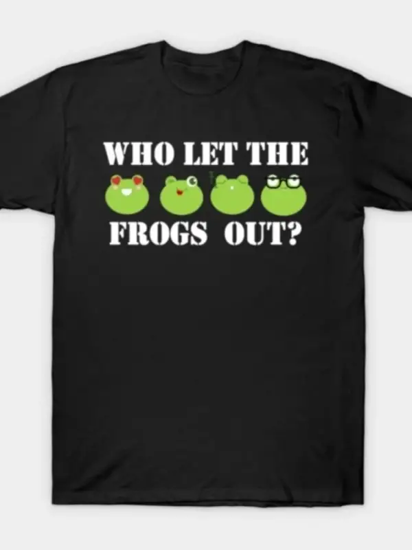 Komik Alıntı Kurbağaları Nasıl Çıkardılar Klasik Meme Tişörtü Erkekler Kadınlar İçin %100 Pam