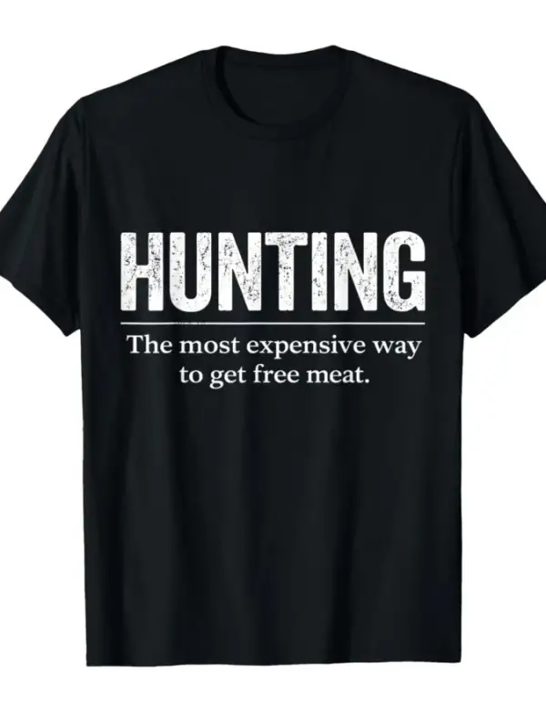 Komik Avlanma Sözü Erkekler İçin Doğa Yaşamı Açık Hava Ücretsiz Et Şakası Tişörtü Erkek Kadın