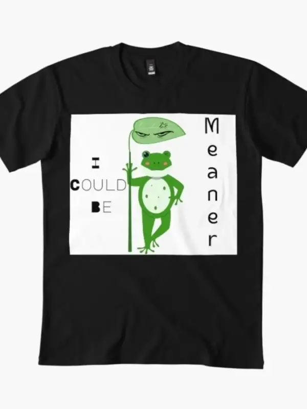 Komik Kurbağa Meme Alaycı Mizah Kawaii Hayvan Sevimli Kurbağalar Erkekler ve Kadınlar İçin %1