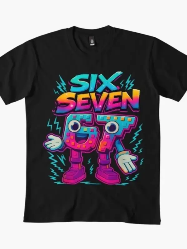 Komik Meme 67 Altı Yedi 6 7 İtalyan Beyin Çürümesi Genç Erkek Çocuk Tişörtü Erkekler Kadınlar