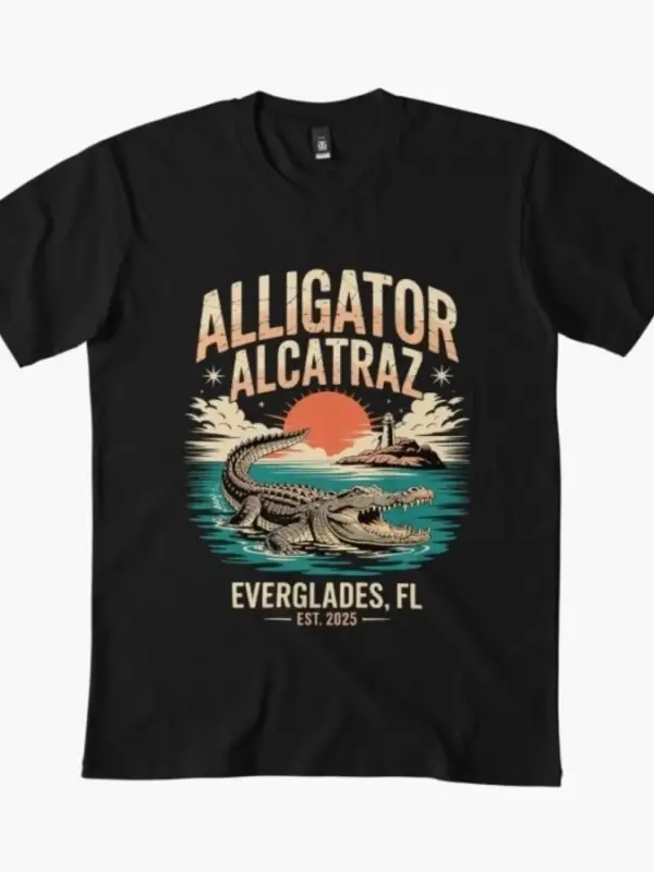 Komik Meme Florida Everglades T-shirt Erkekler Kadınlar Için % 100% Pamuk T Shirt Kısa Kollu