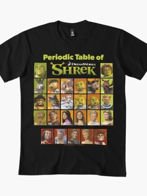 Komik Meme Periyodik Tablo T-shirt Erkekler Kadınlar Için % 100% Pamuk T Shirt Kısa Kollu Üst