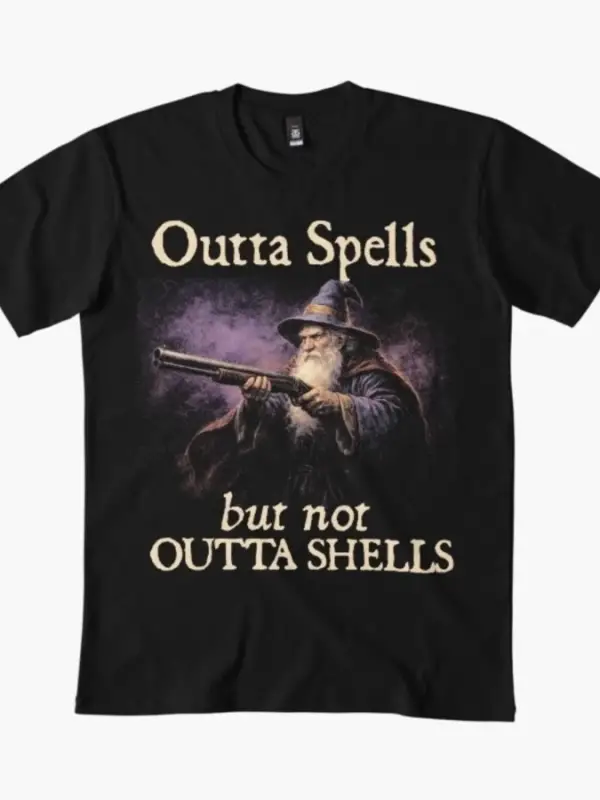 Komik sihirbaz meme, büyüleriyle değil, kabuklarıyla da değil, erkekler ve kadınlar için %100