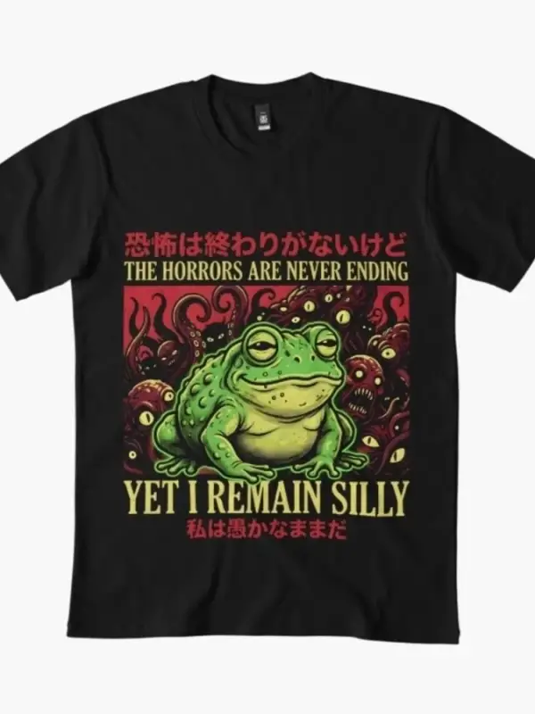 Korkular Asla Bitmez Erkek Kadın Tişörtü %100 Pamuklu Tişörtler 3XS-3XL Üstler 1224-3