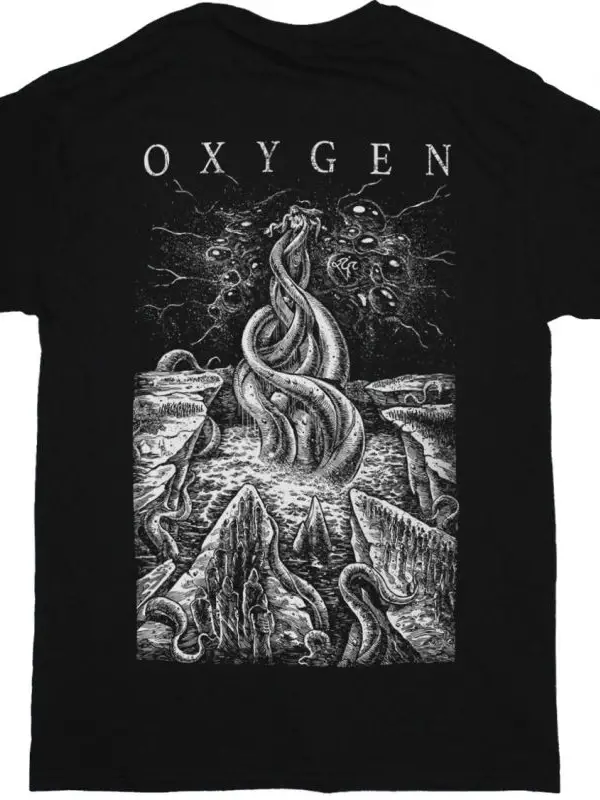 LACUNA COIL OXYGEN NEW BLACK T-SHIRT
