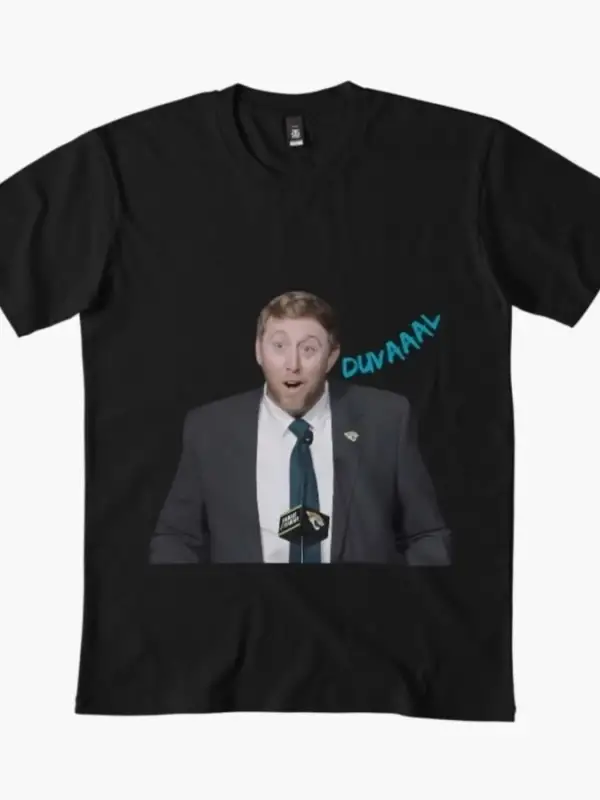 Liam Coen Jaguarsa Katılıyor The Duval Chant Yıldız Erkekler Kadınlar İçin Tişört %100 Pamuk