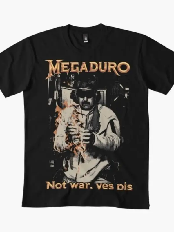 Megaduro Not War Yes Pis Siyasi Parodi T-shirt Erkekler Kadınlar Için % 100% Pamuk T Shirt Kı