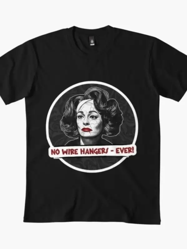 Mizah - No Wire Hangers Erkek Kadın Tişörtü %100 Pamuklu Tişörtler Kısa Kollu Üstler 1226-3