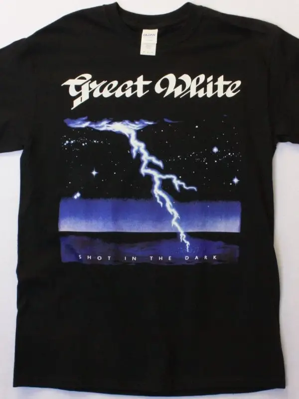 NAZARETH NO JIVE TOUR NEW WHITE T SHIRT ÖN BASKILI