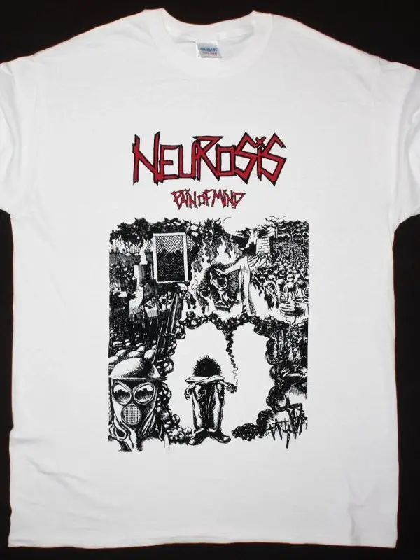 NEUROSIS PAIN OF MIND NEW WHITE T SHIRT