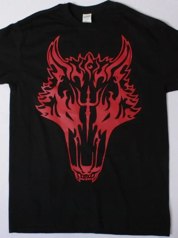 NICK CAVE AND THE BAD SEEDS NEW BLACK T-SHIRT ÖN VE ARAKA BASKILI