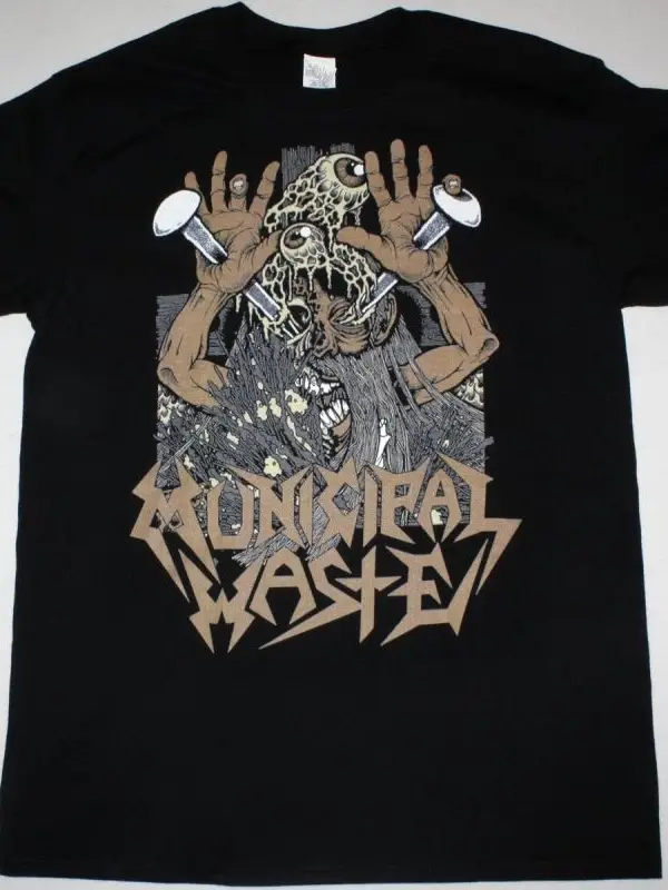 NIRVANA IN UTERO NEW BLACK T-SHIRT ÖN BASKILI