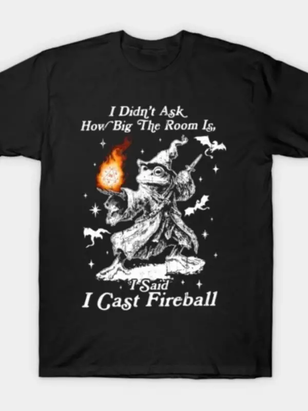 Odayın Ne Kadar Büyük Olduğunu Sormadım Ateş Topu Atadım Diye Söyledim Erkek Kadın %100 Pamuk