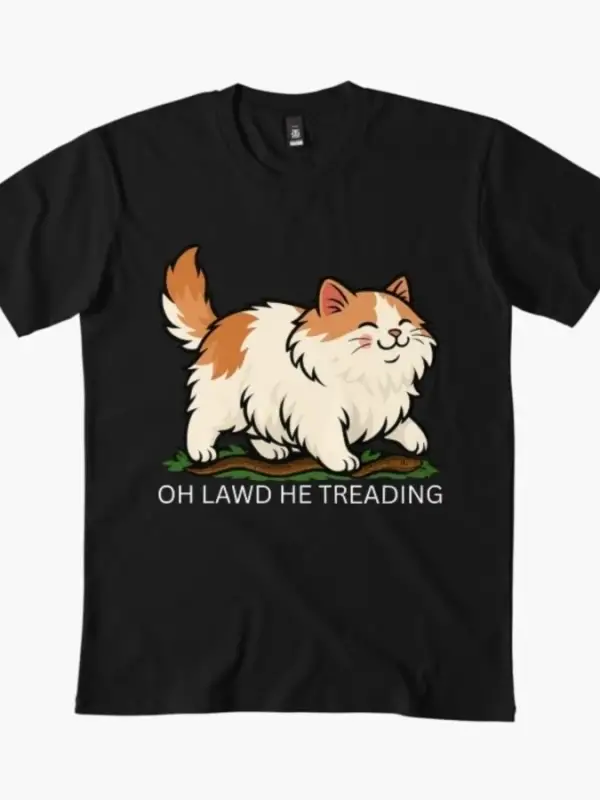 Oh Tanrım O Sevimli Tombul Kedi Meme T-shirt Erkekler Kadınlar Için % 100% Pamuk T Shirt 3XS-