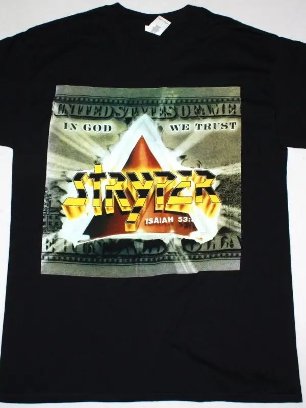 OVERKILL POWER IN BLACK NEW BLACK T SHIRT ÖN VE ARAKA BASKILI