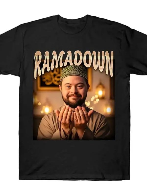 RAMADOWN MEME T-shirt Erkekler Kadınlar Için % 100% Pamuk T Shirt Kısa Kollu Üstler J28