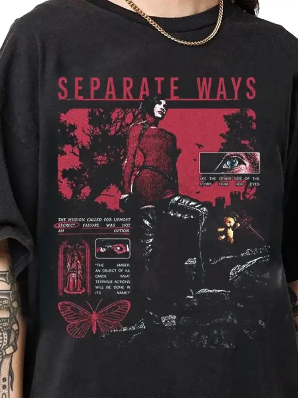 Resident Evil Biohazard Oyunu Ada wong T-shirt Erkekler Kadınlar Için % 100% Pamuk T Shirt St