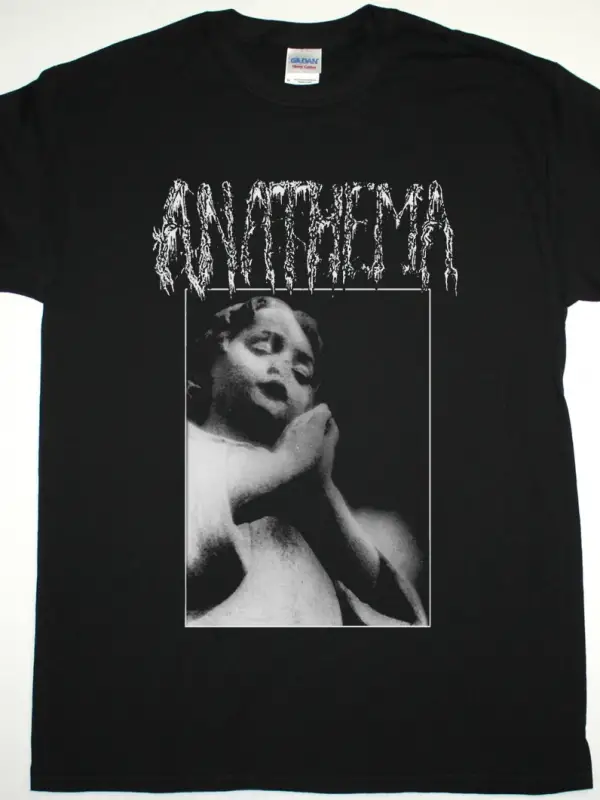 RUSH DISTRESSED LOGO NEW BLACK T-SHIRT ÖN BASKILI