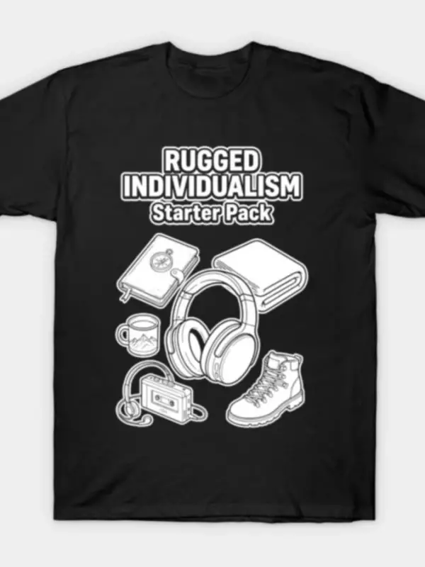 Sağlam Bireysellik İçe Dönük Başlangıç Tişörtü Erkekler Kadınlar İçin %100 Pamuklu Tişörtler