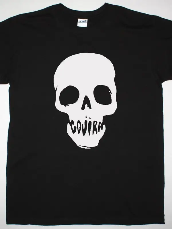 SEPULTURA QUADRA TOUR 2022 NEW BLACK T SHIRT ÖN BASKILI