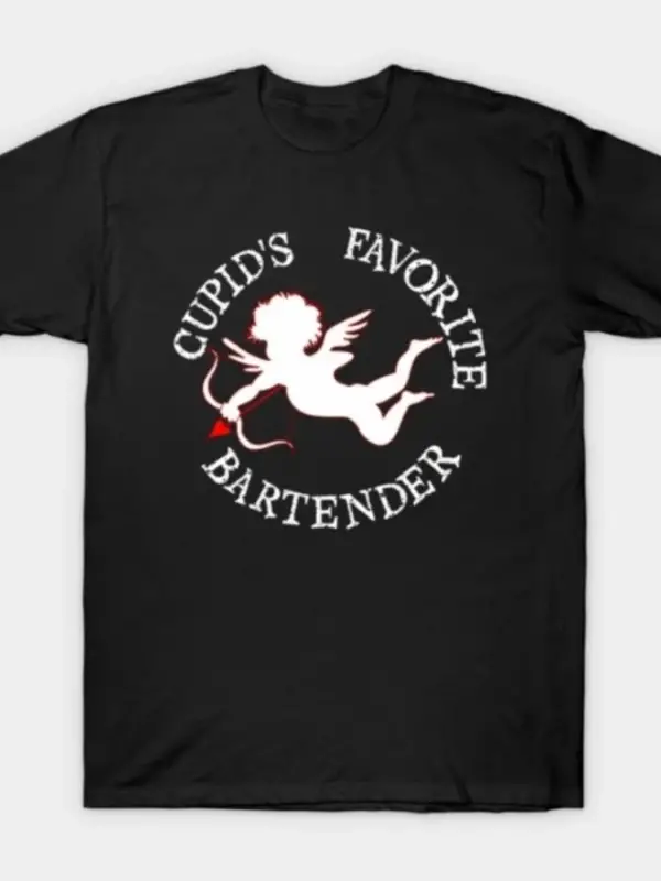Sevgililer Günü Six Seven 67 6 7 Meme Dabbing Cupids T-shirt Erkekler Kadınlar için % 100% P