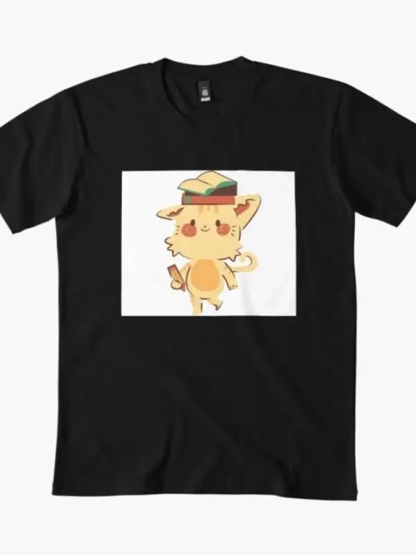 Sevimli Güzel Kedi Anne Kitap Okuyor Vintage T-shirt Erkekler Kadınlar Için % 100% Pamuk T Sh